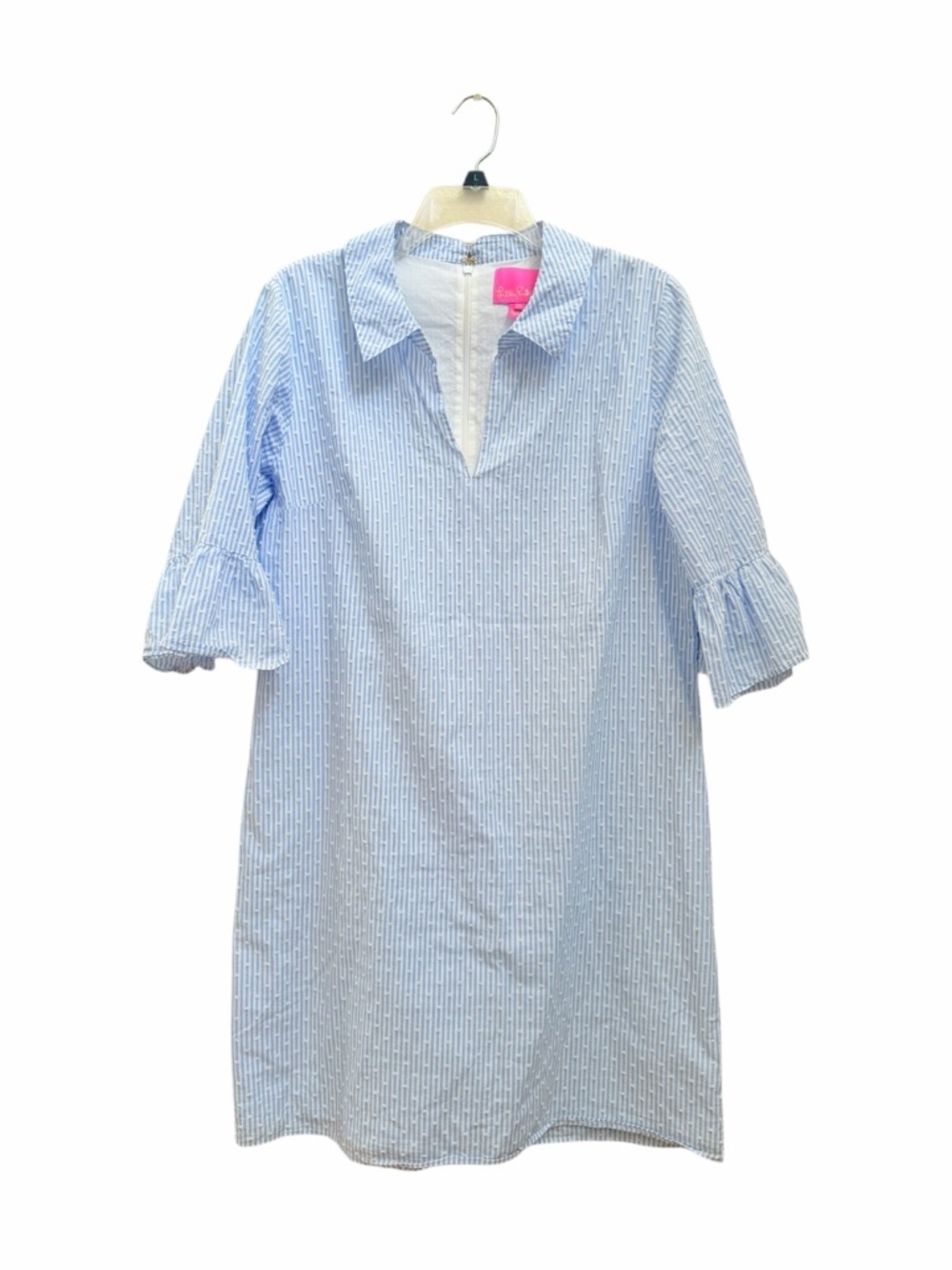Lilly Pulitzer Ginger Dress blue peri yarn die - Picture 3 of 9